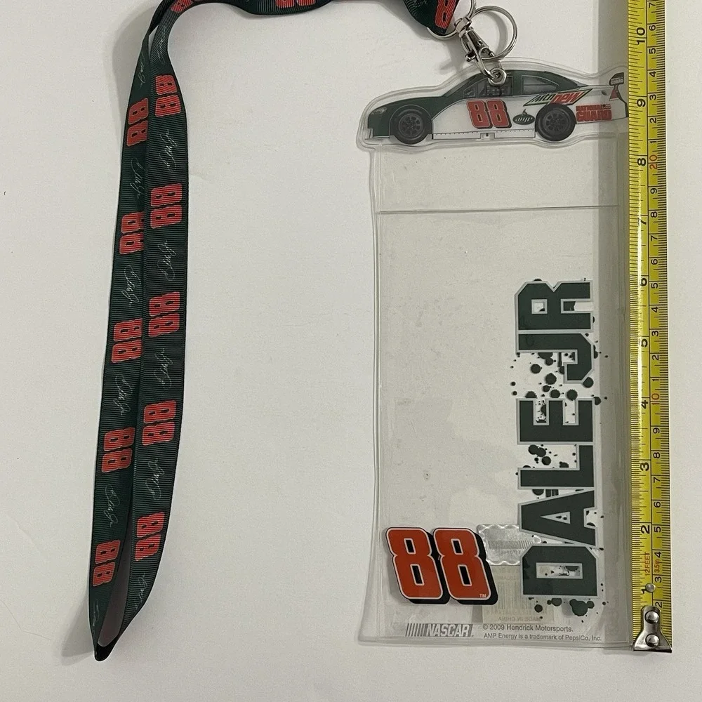 Dale Earnhardt Jr 88 AMP Energy Lanyard Credential Holder NASCAR Hendrick‎